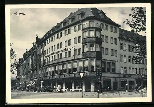 AK Zwickau /Sa., Schumannstrasse mit Ringhaus