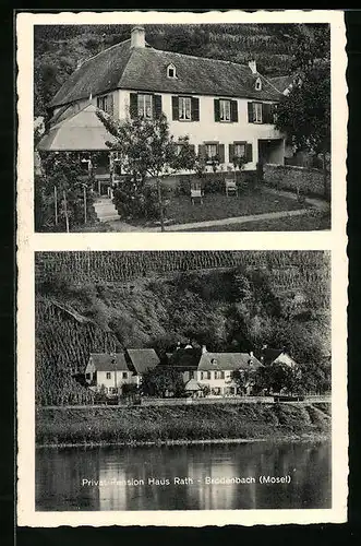 AK Brodenbach /Mosel, Privat-Pension Haus Rath