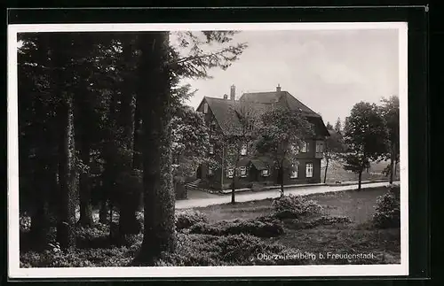 AK Oberzwieselberg / Freudenstadt, Hotel-Pension Hirschen-Post