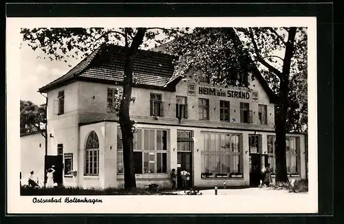 AK Boltenhagen / Ostsee, FDGB-Kurhotel Heim am Strand