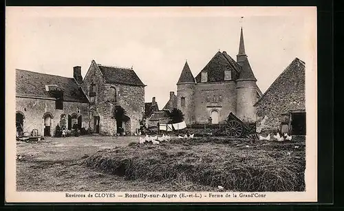 AK Romilly-sur-Aigre, Ferme de la Grand`Cour