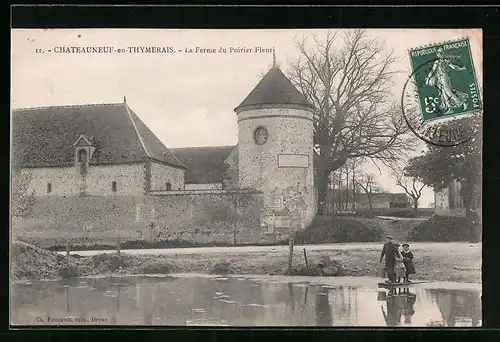 AK Chateauneuf-en-Thymerais, La Ferme du Poirier Fleuri