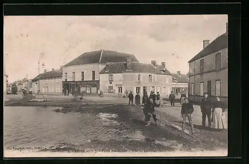 AK Bû, Place des Halles, Rue du Château