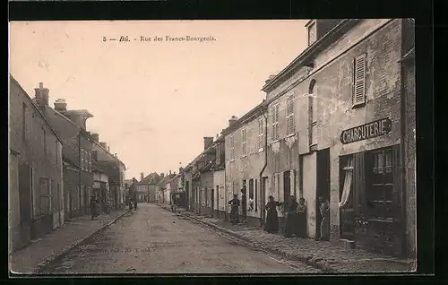 AK Bû, Rue des Francs-Bourgeois, Strassenpartie