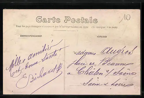 AK La Loupe, Hôtel de Ville et Place