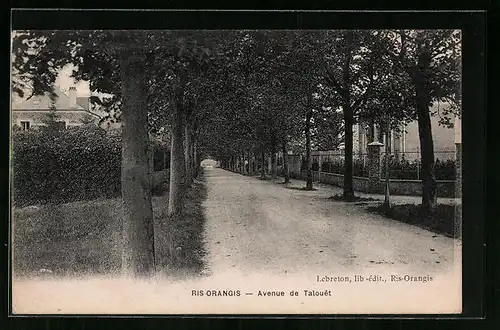 AK Ris-Orangis, Avenue de Talouet