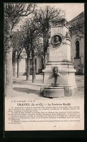 AK Draveil, la Fontaine Rouffy