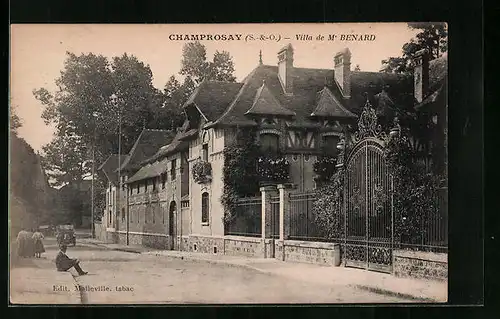 AK Champrosay, Villa de M. Benard