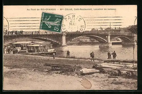 AK Ris-Orangis, Mon Colas, Café-Restaurant, Location de bateaux, le Pont