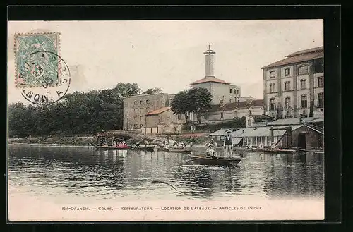 AK Ris-Orangis, Colas, Restaurateur, Location de Bateaux, Articles de Peche