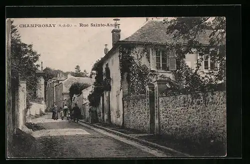 AK Champrosay, Rue Sainte-Anne