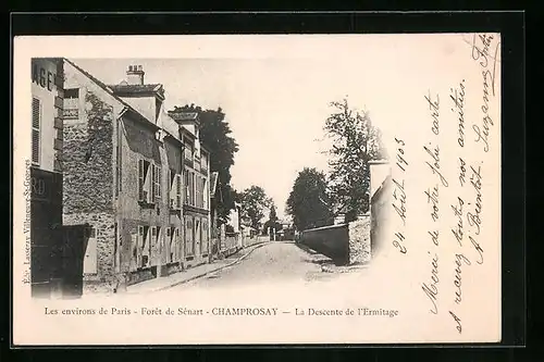 AK Champrosay, la Descente de l'Ermitage