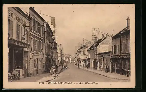AK Ris-Orangis, Rue Albert-Rémy