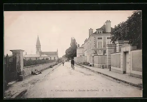 AK Champrosay, Route de Corbeil