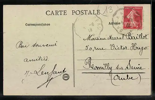 AK Villiers-le-Morhier, Route de Bourray