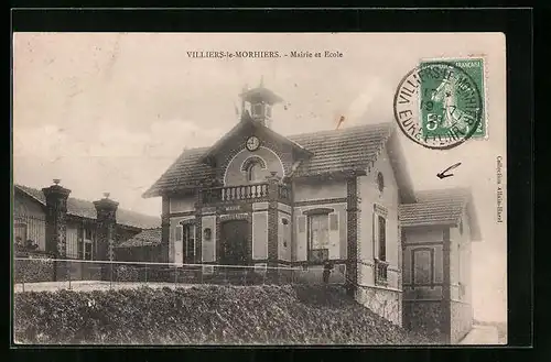 AK Villiers-le-Morhier, Mairie et Ecole