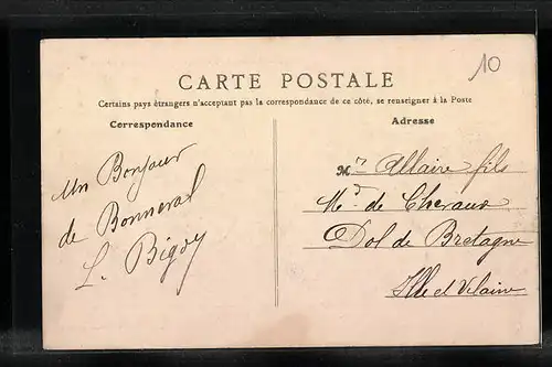 AK Bonneval, Place du Marché