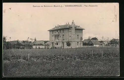 AK Yermenonville, Vue d`ensemble