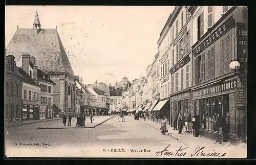 AK Dreux, Grande Rue