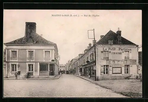 AK Nogent-le-Rotrou, Rue de l`Eglise