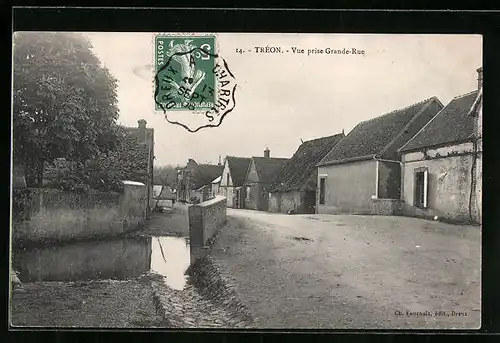 AK Treon, Vue prise Grande-Rue