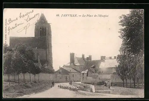AK Janville, La Place de l`Hospice