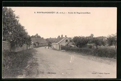 AK Pontranchefétu, Route de Nogent-sur-Eure