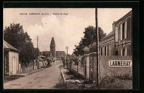 AK Lanneray, Entrée du Pays