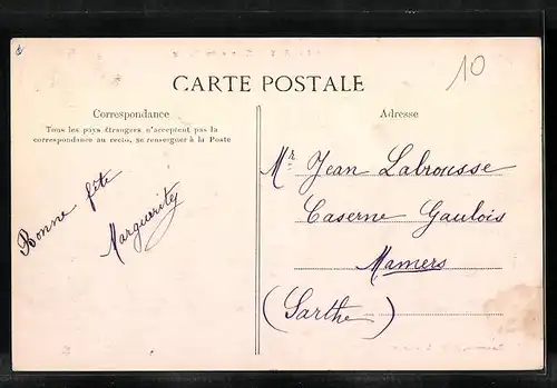 AK Lanneray, Entrée du Bourg