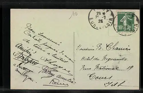 AK Jouy, Hotel de la Providence, Salle à Manger