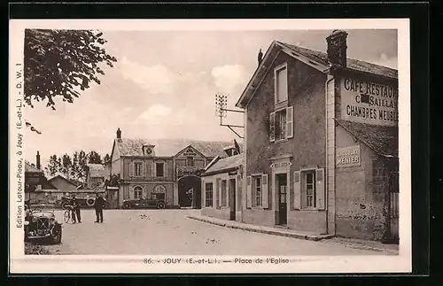 AK Jouy, Place de l'Eglise