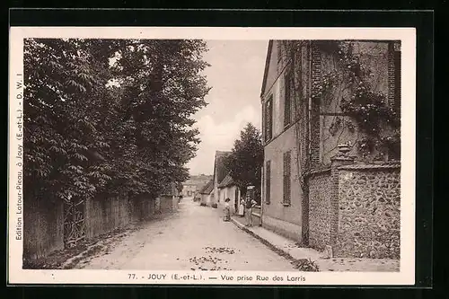AK Jouy, Vue prise Rue des Larris