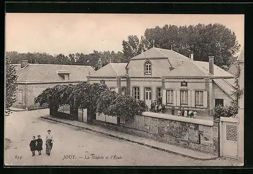AK Jouy, la Mairie et l'École