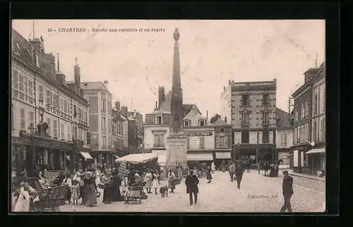 AK Chartres, Marché aux volailles et au beurre