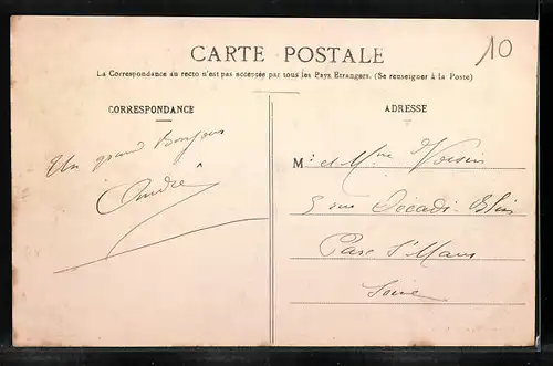 AK Chartres, la Rue Delacroix, Portrait Jules-Jacques