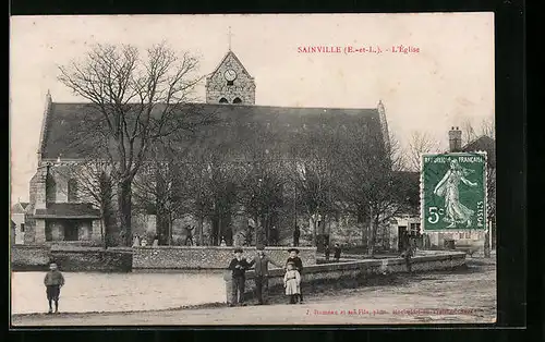 AK Sainville, l'Église