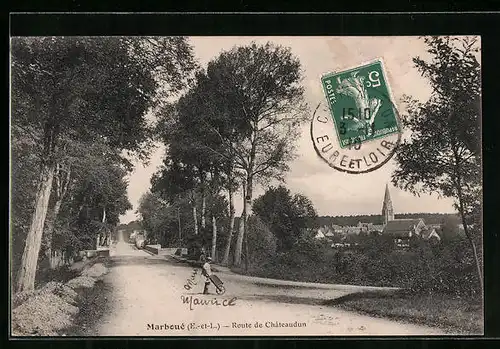 AK Marboué, Route de Chateaudun