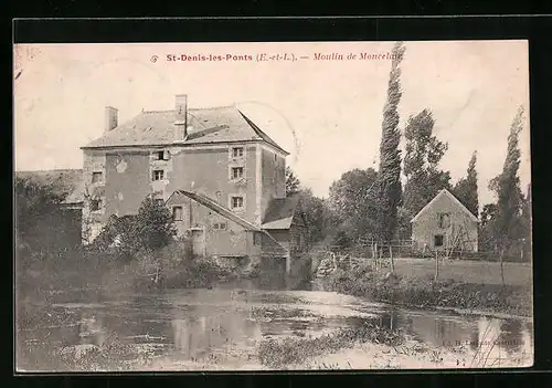 AK St-Denis-les-Ponts, Moulin de Moncelain