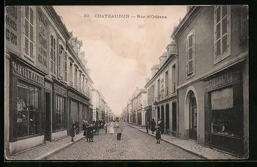 AK Chateaudun, Rue d'Orléans