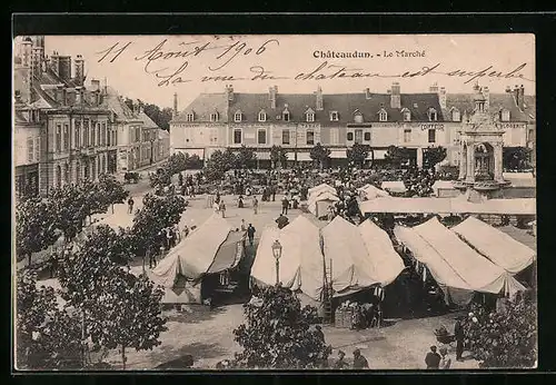 AK Chateaudun, le Marché