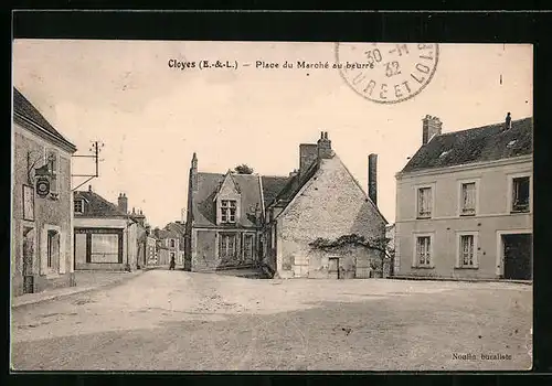AK Cloyes, Place du Marché au beurre