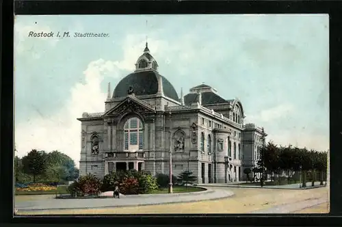 AK Rostock i. M., Stadttheater