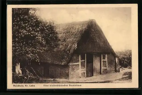 AK Nordholz / Lehe, altes niedersächsisches Bauernhaus
