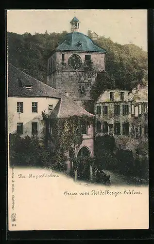 AK Heidelberg, Schloss, Ruprechtsbau