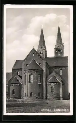 AK Jerichow, vor der Klosterkirche