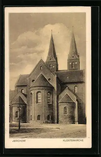 AK Jerichow, vor der Klosterkirche