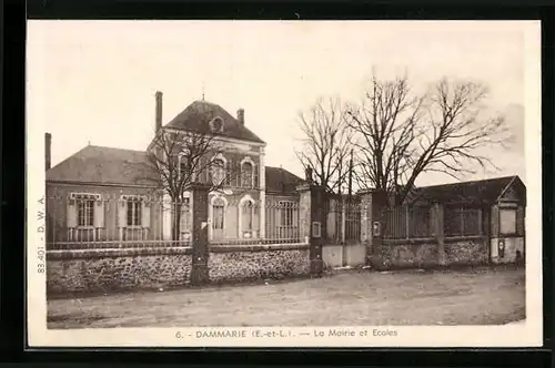 AK Dammarie, la Mairie et Ecoles