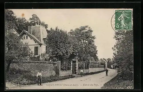 AK Saint-Prest, Entrée du Pays
