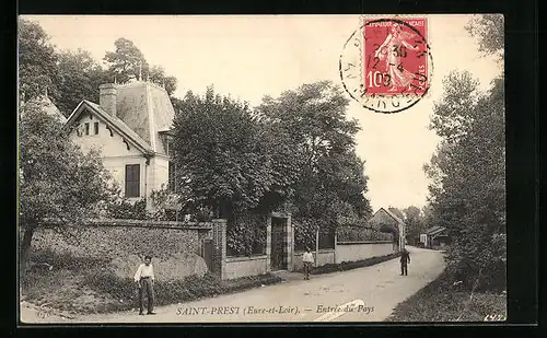 AK Saint-Prest, Entrée du Pays