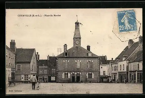 AK Courville, Place du Marché